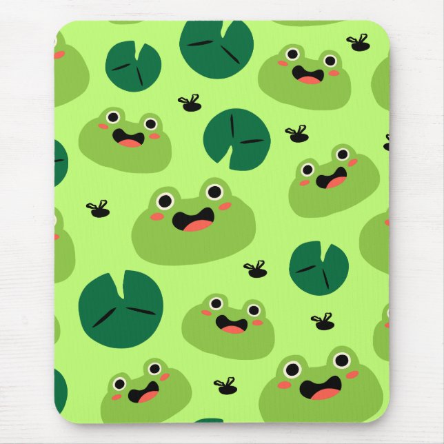 Mousepad Sapos engraçados (Frente)
