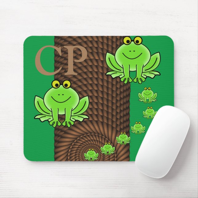 Mousepad Sapos Verdes Rope Mouse Pad! Pad do mouse (Com mouse)