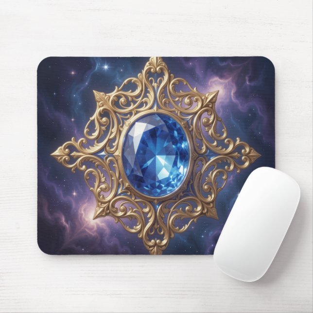 Mousepad Sapphire – The Stone of Truth and Wisdom´8 (Com mouse)