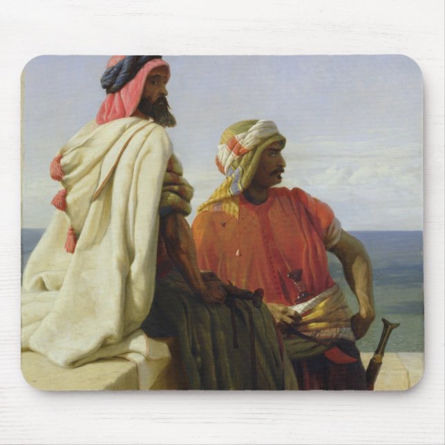 Mousepad Saracens na frente de sua posição, 1864 (Frente)