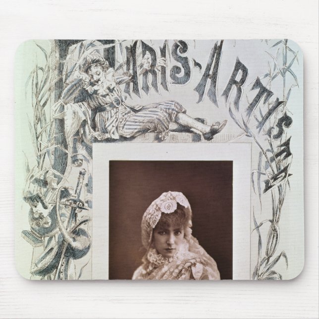 Mousepad Sarah Bernhardt no papel de Marion Delorme (Frente)