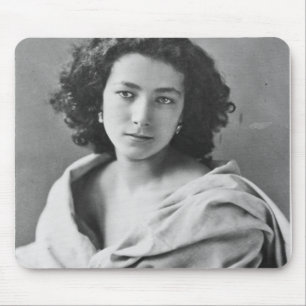 Mousepad Sarah Bernhardt no traje, c.1860