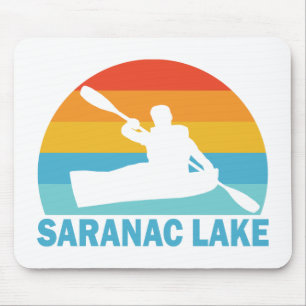 Mousepad Saranac Lake New York Kayak