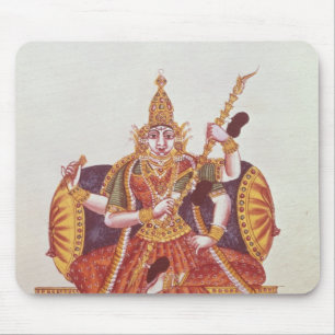 Mousepad Saratheswathee, deusa hindu da aprendizagem