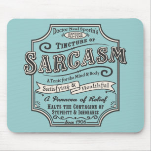 Mousepad Sarcasmo velho de Tyme