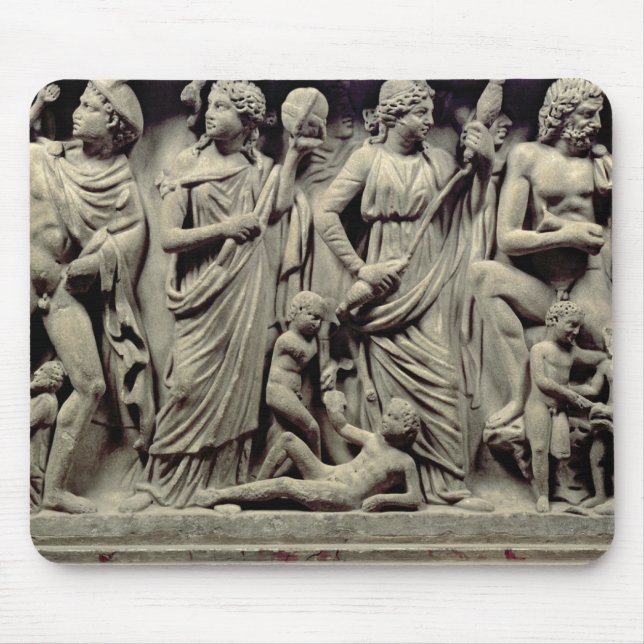 Mousepad Sarcófago com o alivio que descreve o PROMETHEUS e (Frente)