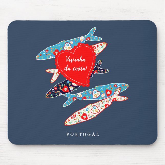 Mousepad Sardinha portuguesa (Frente)