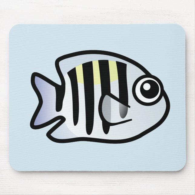 Mousepad Sargento major bonito (Frente)