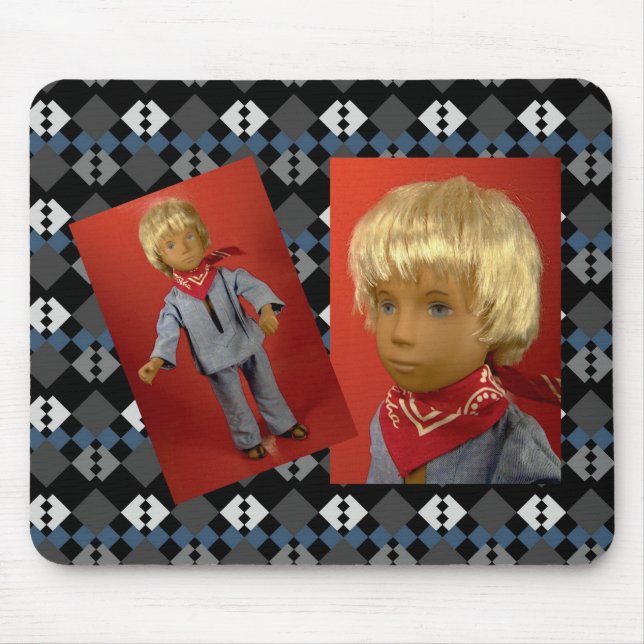 Mousepad Sasha Doll / Puppe Mauspad (Frente)