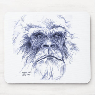 Mousepad Sasquatch azul grande