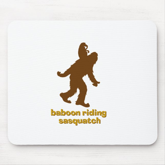 Mousepad Sasquatch de Baboon (Frente)