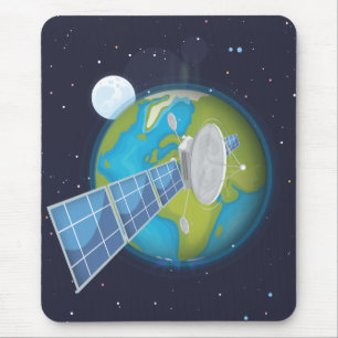 Mousepad Satélite