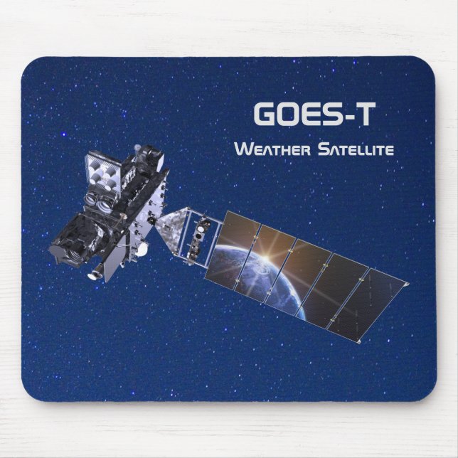 Mousepad Satélite de clima GOES-T (Frente)