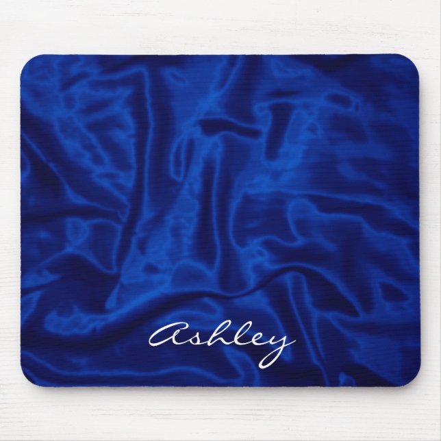 Mousepad Satin Azul - Bocal do Computador (Frente)