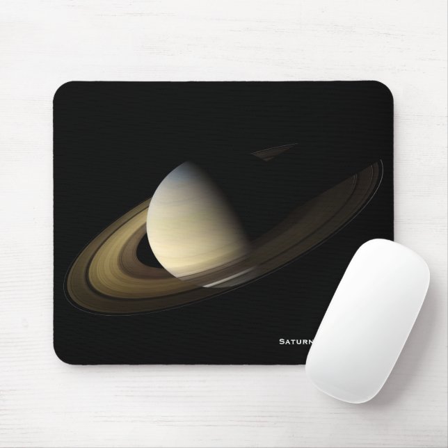 Mousepad Saturno na Primavera Equinox, Cassini-Huygens (Com mouse)