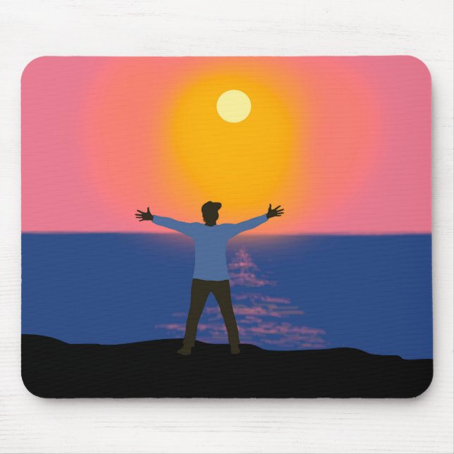 Mousepad Saudação ao Sol (Frente)