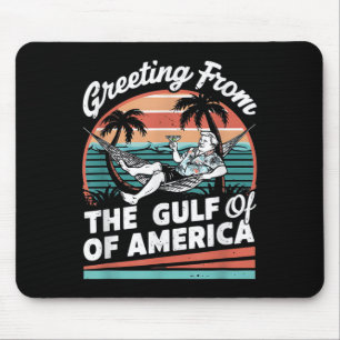 Mousepad Saudação Calma Do Golfo Da América Patrio