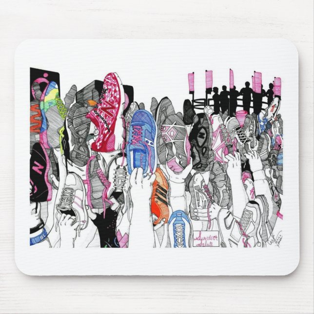 Mousepad Saudação do sobrevivente (Frente)