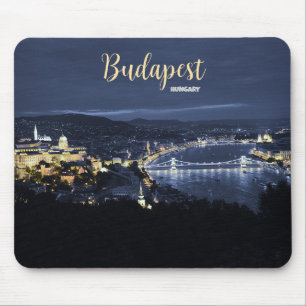 Mousepad Saudações do Bloco de Mouse Cênico de Budapeste, n