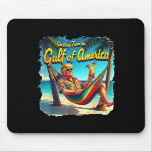 Mousepad Saudações Do Golfo Da América Americana Trump Patr