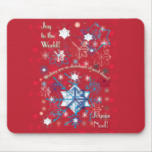 Mousepad Saudações Snowflake I