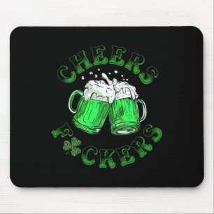 Mousepad Saúde Fckers Dia de São Patrício Cerveja Bebendo E