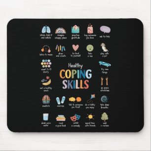 Mousepad Saúde Mental A Sólida das Competências de Compreen