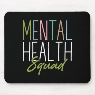 Mousepad Saúde Mental Esquadrão de Saúde Mental Sensibiliza