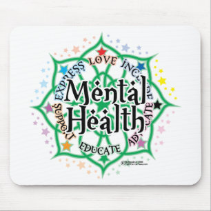 Mousepad Saúde mental Lotus