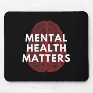 Mousepad Saúde Mental Significa Consciência O Cérebro Human