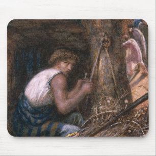 Mousepad Saul que esconde entre o material, 1866