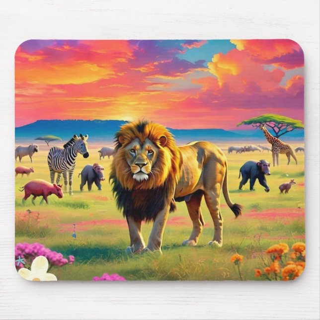 Mousepad "Savanna Majestade" (Frente)