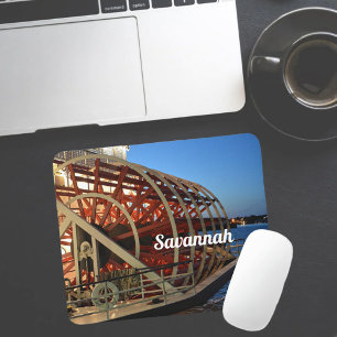 Mousepad Savannah Georgia Riverboat Paddle Wheel