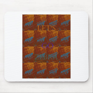 Mousepad Savannah Safari deixa Zebra Hakuna Matata mais