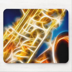 Mousepad Saxofone - Fractal