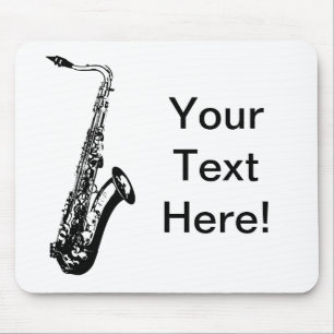 Mousepad Saxofone personalizado