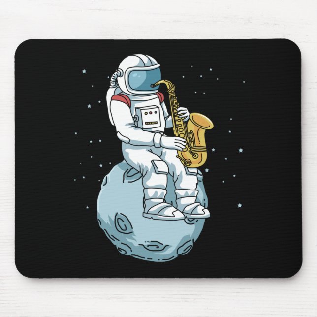 Mousepad Saxofone Saxofonista Oferta Música saxofone jazz (Frente)