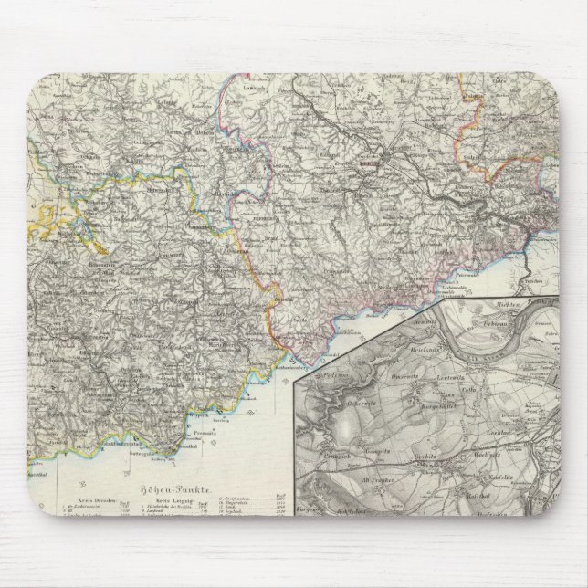 Mousepad Saxónia, Dresden Alemanha (Frente)
