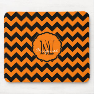 Mousepad SC Chevron Mouse Pad-Orange e Black