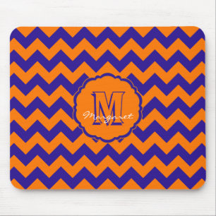 Mousepad SC Chevron Mouse Pad-Orange e Blue