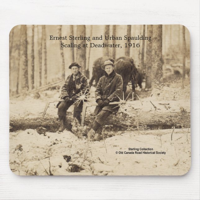 Mousepad Scalers em Deadwater, Maine - 1916 (Frente)