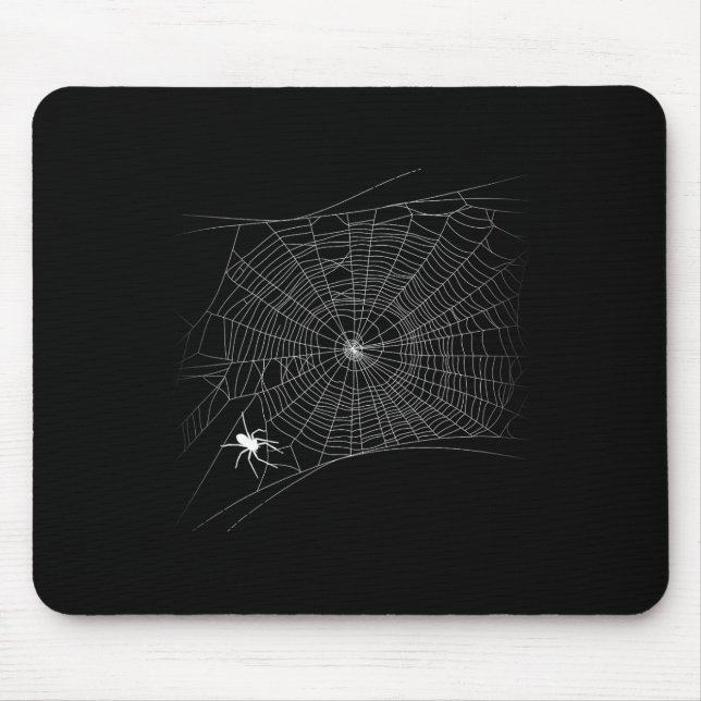Mousepad Scary Spider Web - Dia das Bruxas da Viúva Negra (Frente)