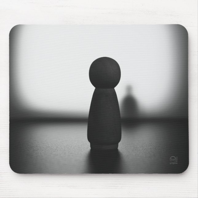 Mousepad Schaduw van een mentale toestand. (Frente)