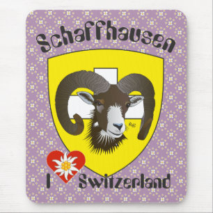 Mousepad Schaffhausen - Suíça Suisse - Mausmatten