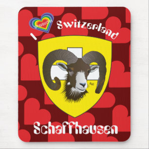 Mousepad Schaffhausen - Suíça Suisse - Svizzera íman