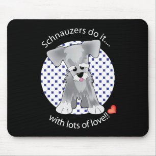 Mousepad Schnauzer do amor