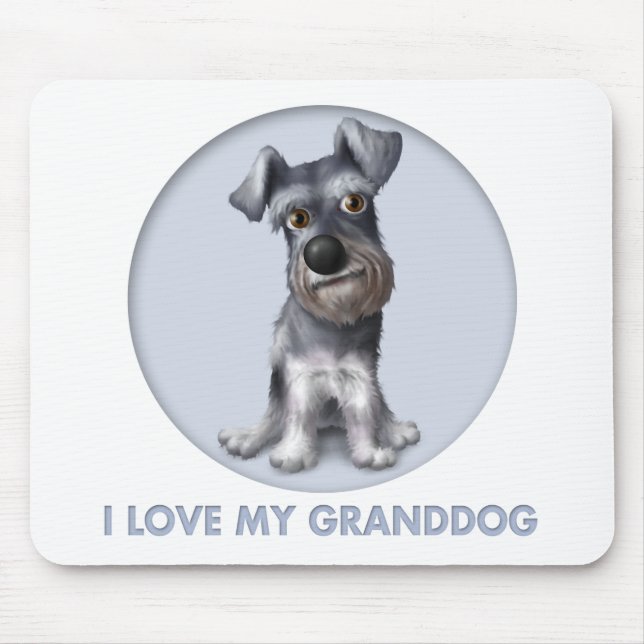 Mousepad Schnauzer Granddog (Frente)