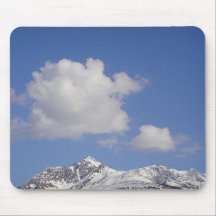 Mousepad Schneeberg mit lustiger Wolke
