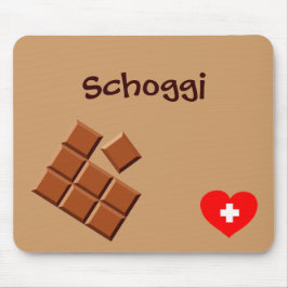 Mousepad Schoggi (chocolate suíço)
