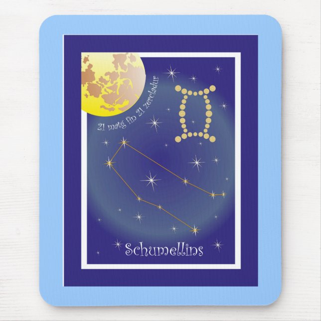 Mousepad Schumellins 21 matg fin 21 zercladur Mauspad (Frente)